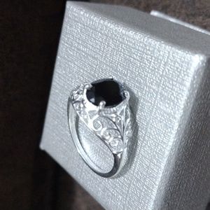Black onyx ring